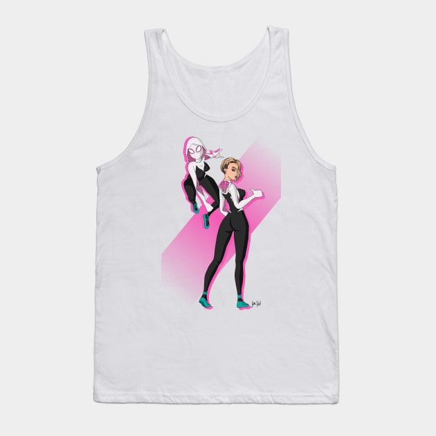 Spider-Gwen Tank Top by RAWRstad